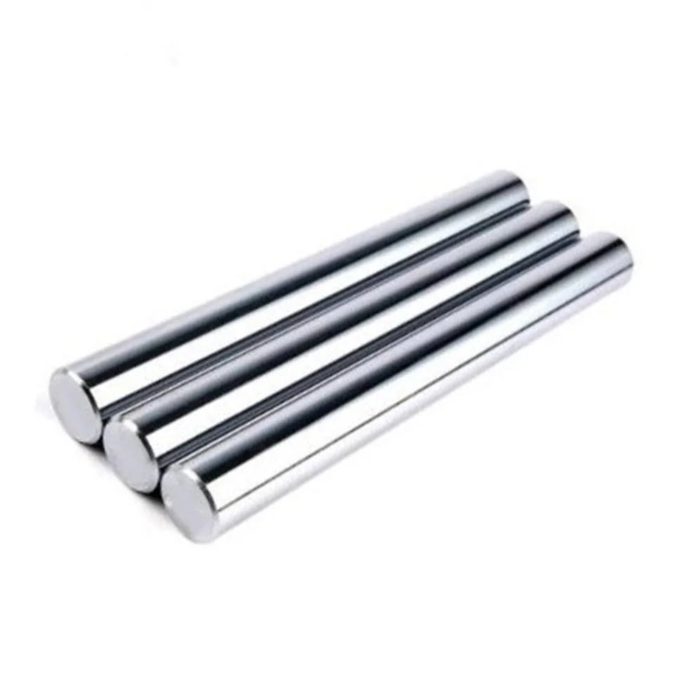 Ck45 Linear Optical Axis. Round Steel Plated with Hard Chrome. High Hardness and Wear Resistance. Plating Thickness Can Be Produced on Request.