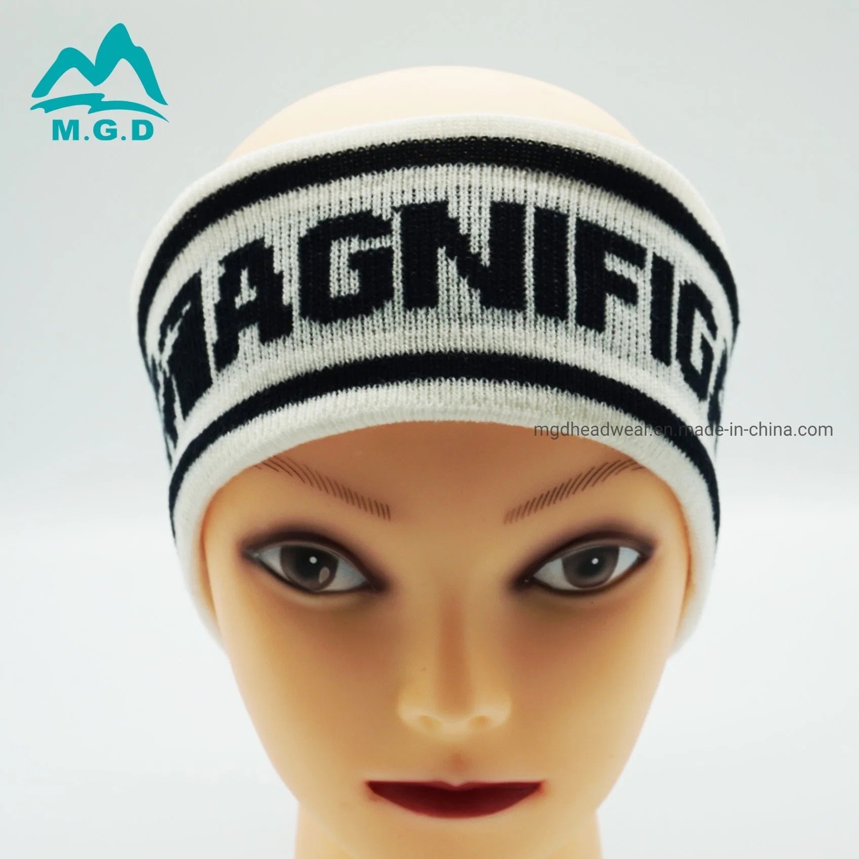 Custom Logo Jacquard Head Band Sport Headbands