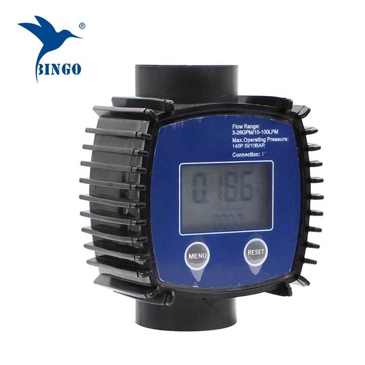 Stainless Steel Paddle Wheel Inline Water Flow Meter