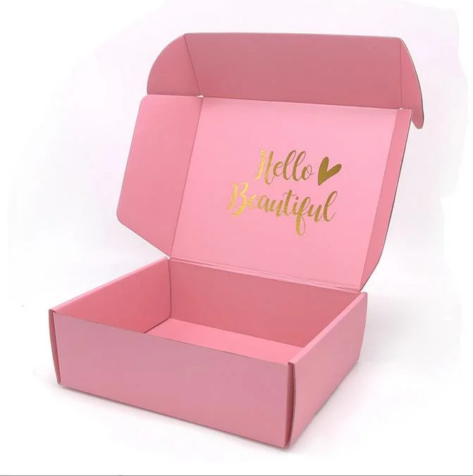 Rectangular Gift Paper Box Set Foldable Paper Corrugated Paper Box