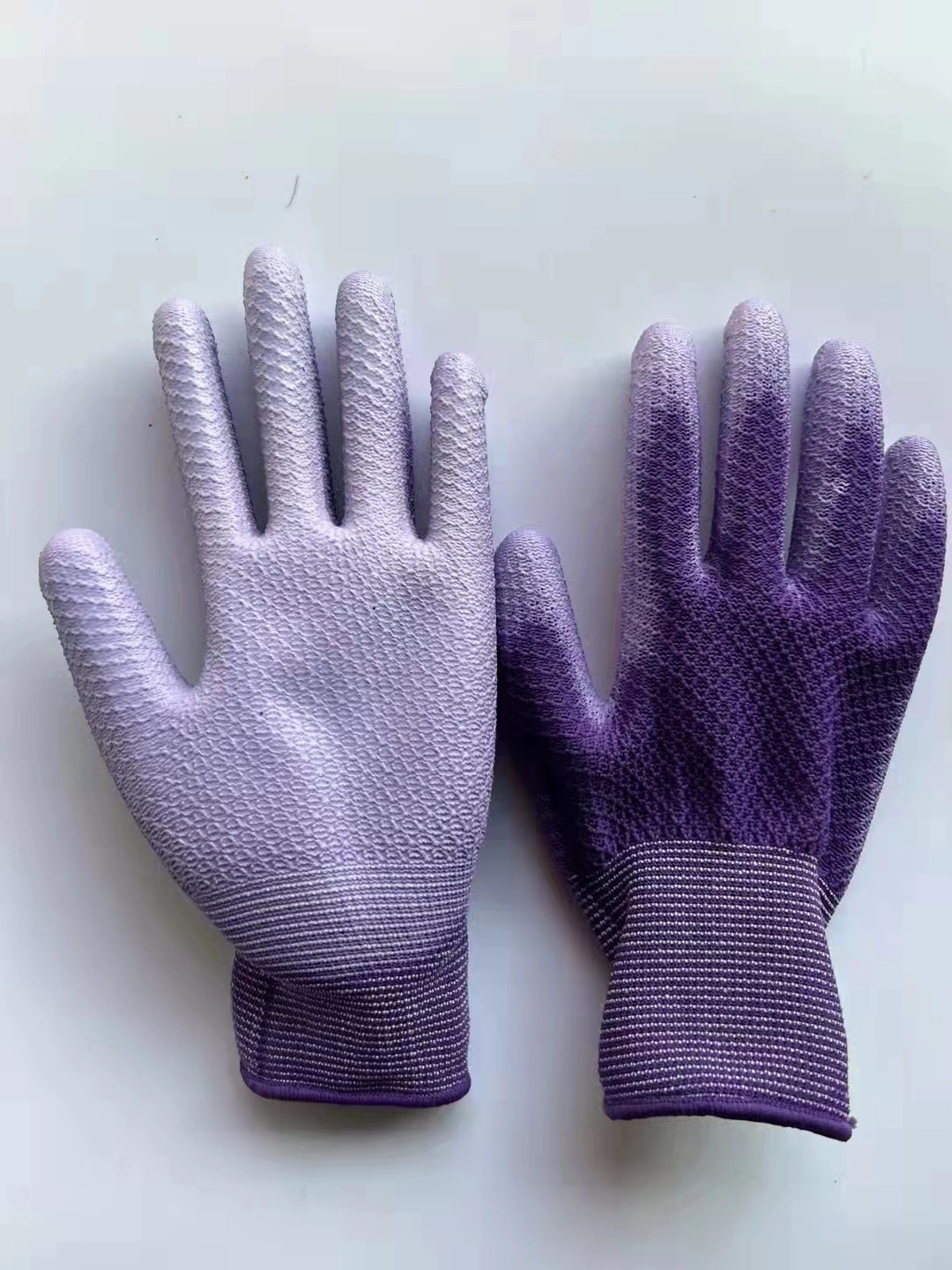 China High quality/High cost performance  White PU Gloves for Industrial Work