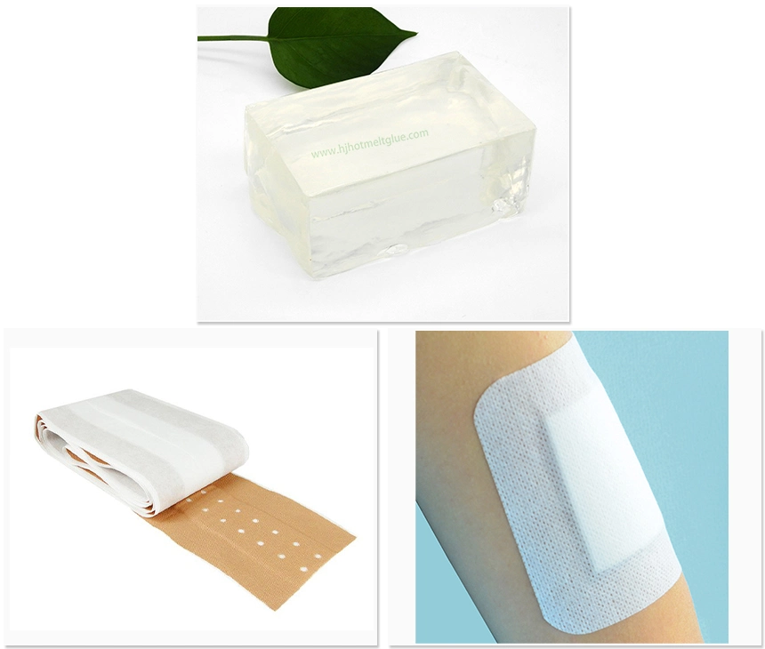 Hot Melt Adhesive Bio-Compatibility Medical Glue for Ointment Pads