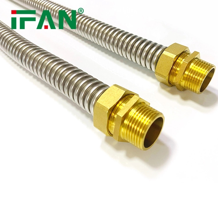 Ifan Free Sample Sliver Color Gas Pipe Flexible Tubes