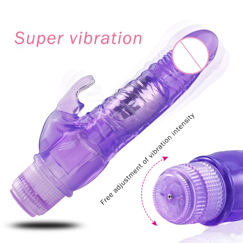 Kaninchen Riesig Dildo Weiblich Masturbation Erotik Sex Spielzeug Erwachsene Multispeed Vibrator G Punkt Jelly Dildo