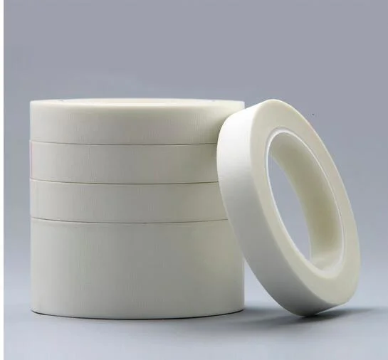 Insulated Silicone White High Temperature Glass Cloth Tape 130mic*500mm*10m Used for Other Appliances Such as Air Conditioner