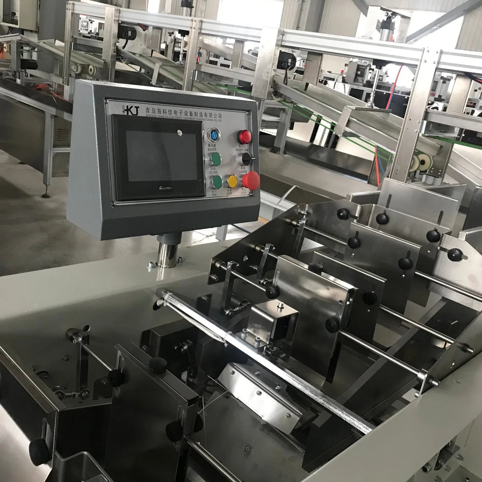 Automatic Noodle Weighing Bundling Packing Machine with Six Weighers