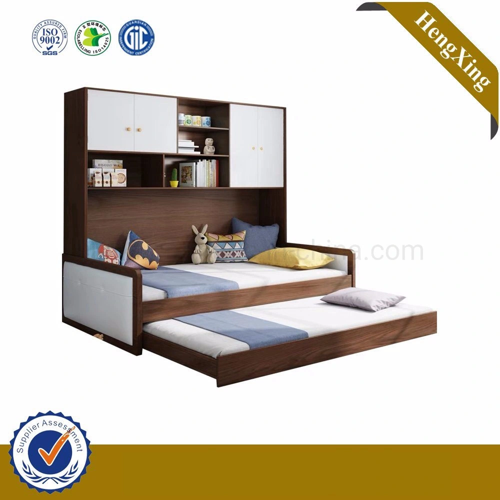 Modern MDF Home Children School Apartment Hotel Wooden Bunk Bed Bedroom Furniture Sets