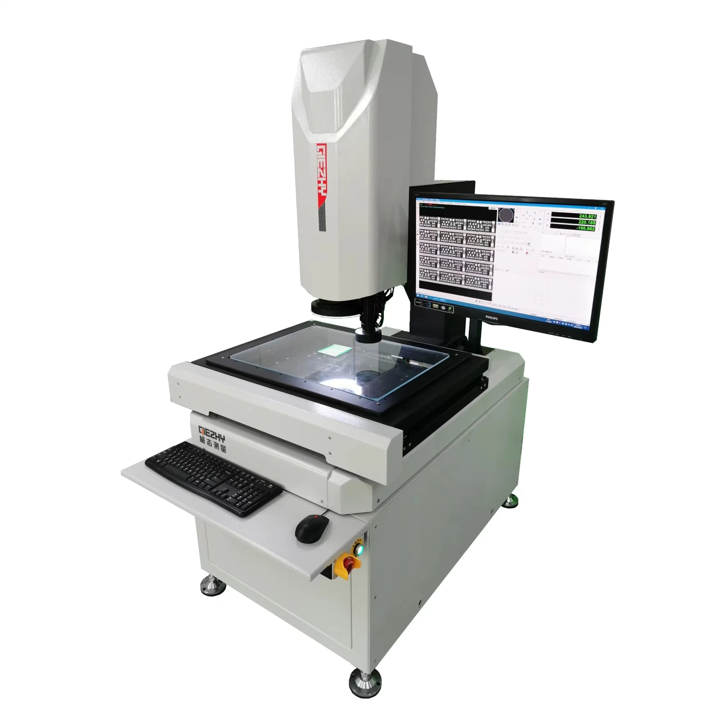 One-Click Fast Vision Measuring Machine / Two-Lens Measurement