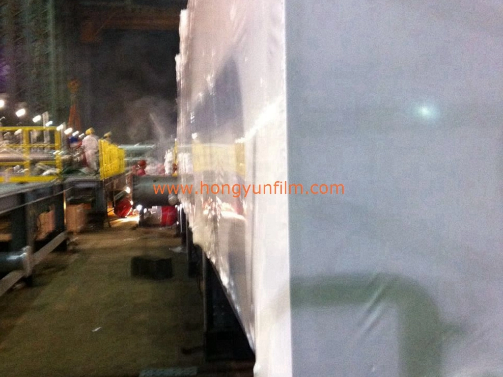 12m 14m Construction Usage and PE Material Fireproof Shrink Wrap