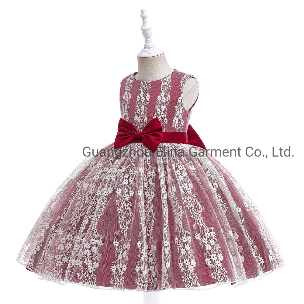 Wholesale/Supplier Baby Clothes Girls Party Garment Ball Gown Dress Princess Lace Dress