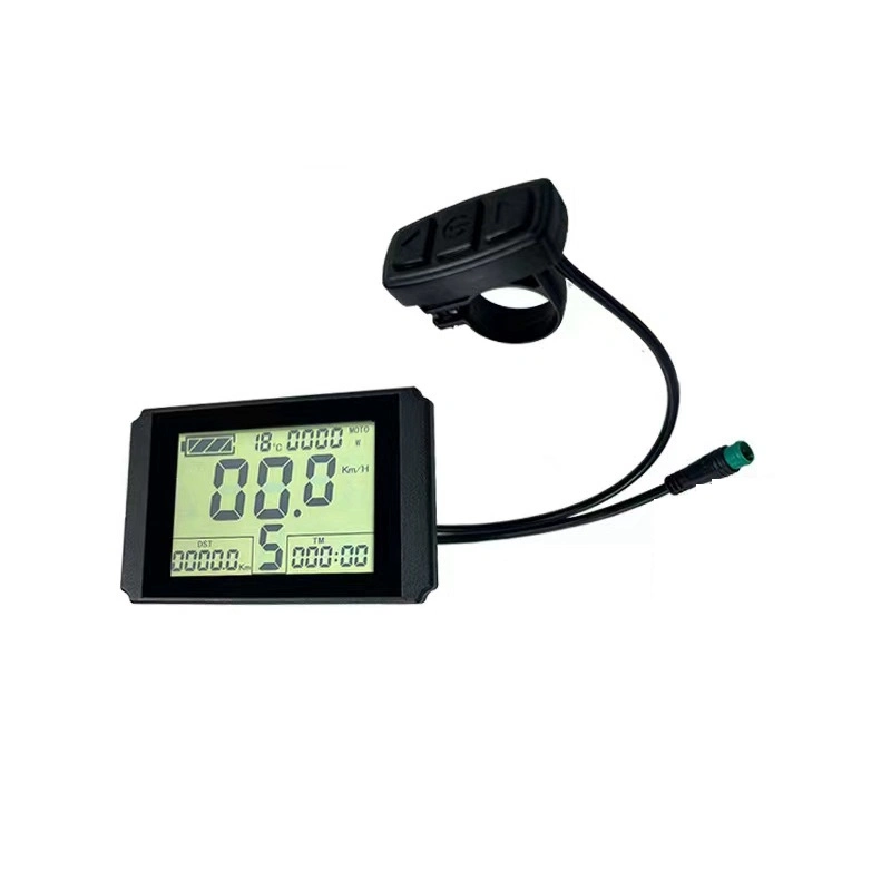 Elektrofahrrad Kt Display LCD10h 36V 48V Universal Display Geschwindigkeit Messgerät mit wasserdichtem Anschluss für E Scooter Umbausatz