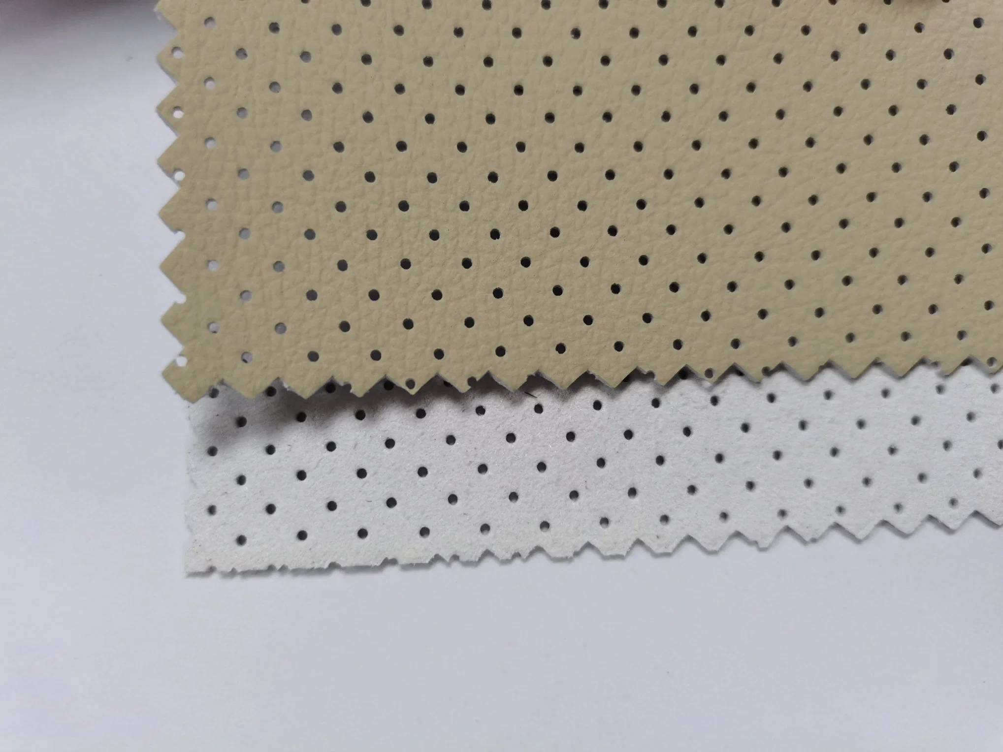 Fiber Non-Woven Synthetic Automotive Leather Huafon High Quality Fire Proof Perforated Synthetic Leather