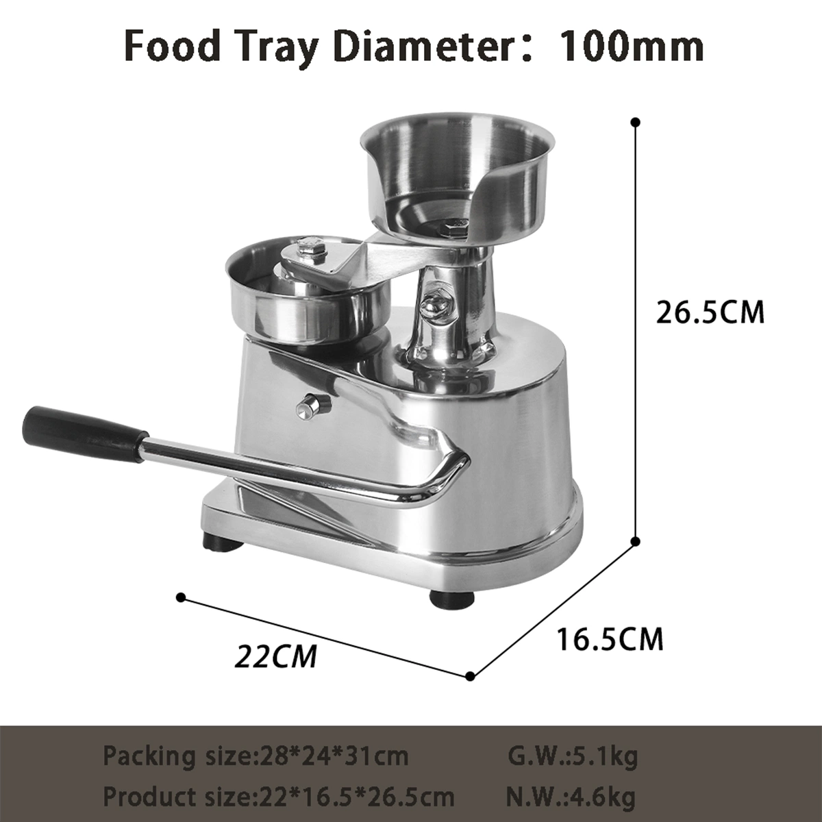 Commercial Baking Double-Layer Small Electric Burger Stove Burger Shop Machinery Equipment