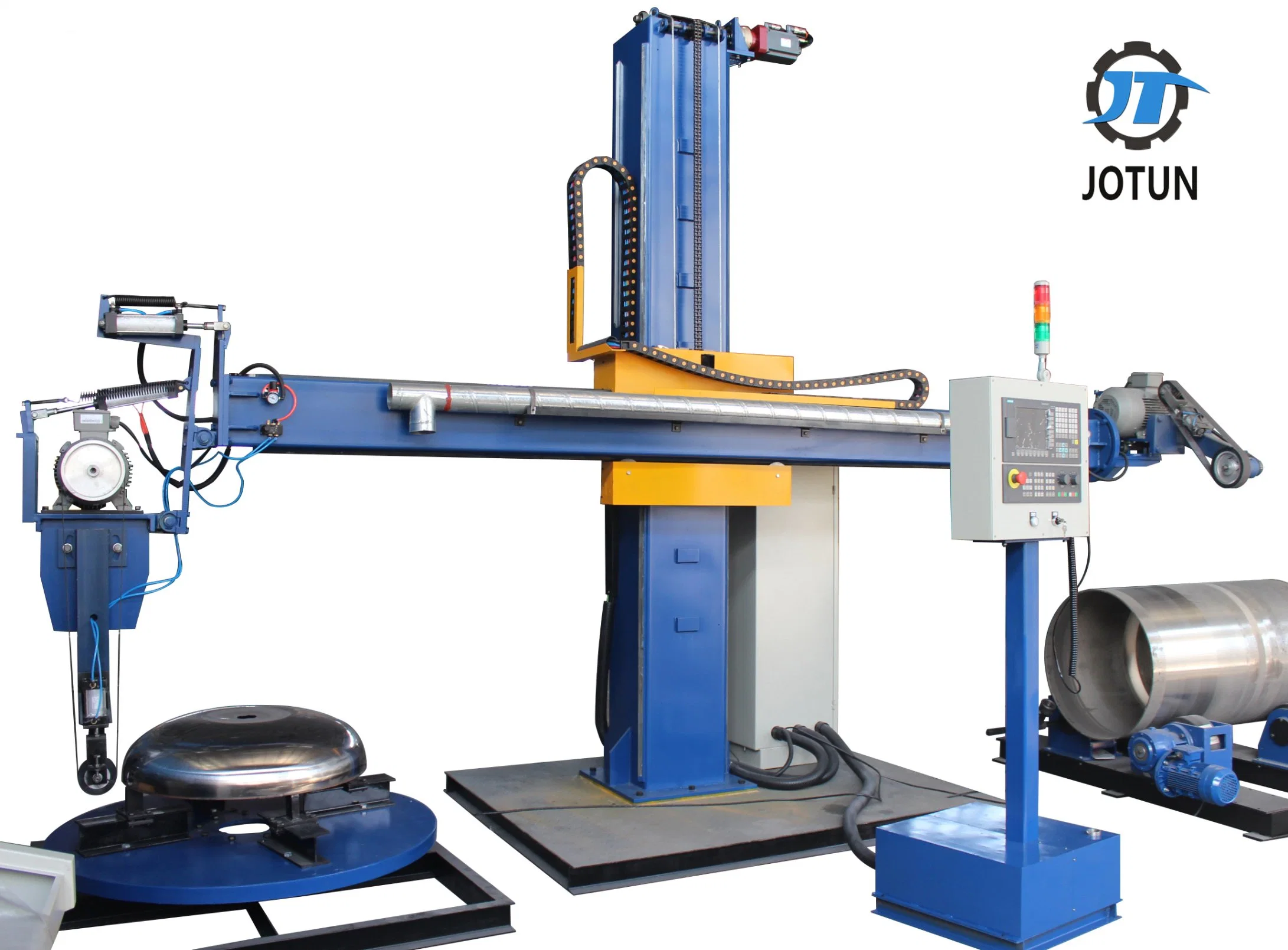 Цистерны из нержавеющей стали CNC Автоматическая шлифовальная машина для Фармацевтическая промышленность