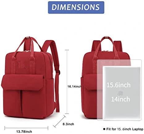 Custom Laptop Backpack Women Men Casual Travel Daypack Laptop Rucksack