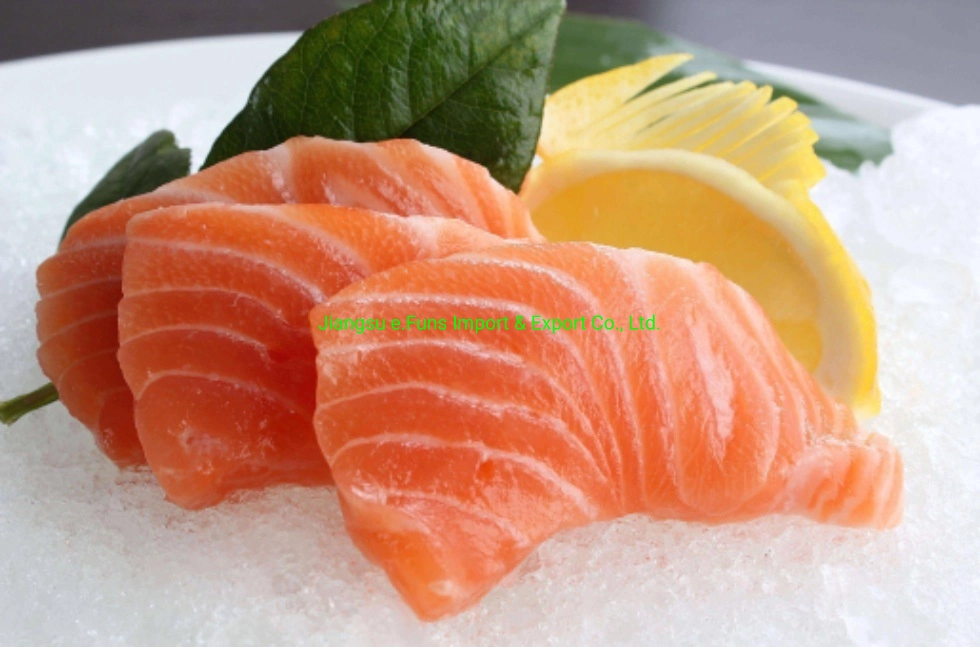 Sushi Salmon Slice, Halal Food. Frozen Salmon