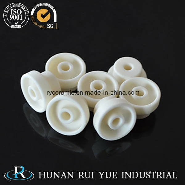 Customized 95% Alumina Ceramic Parts /Ceramic Eyelets/Wire Guides for Wire Textile