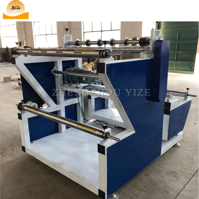 Non Woven Textile Fabric Roll Aluminum Foil Slitting Cutting and Rewinding Machine Decorative PVC Pet Film Thermal Paper Slitting Machine