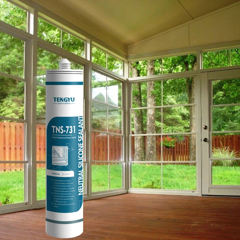 Fast Cure Flexible Neutral Weaterproof Outdoor Window Silicone Sealant