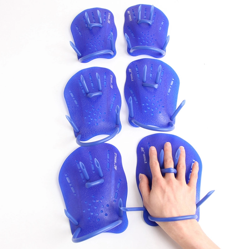 Blue Trax Paddles Fashion Design Rubber Silicone Swimming Paddles Palms for Training