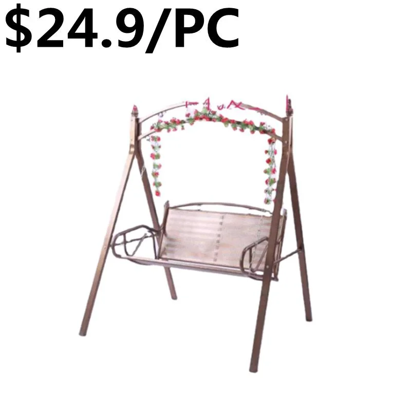 Romantik PE Rattan Outdoor hängenden Garten Patio Dormitory Swing Chair