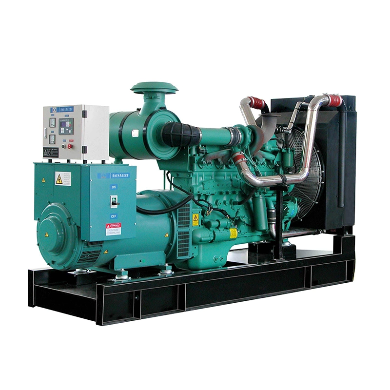 125kVA 100kw Water Cooling Open Diesel Generator Set with Cummins Engine