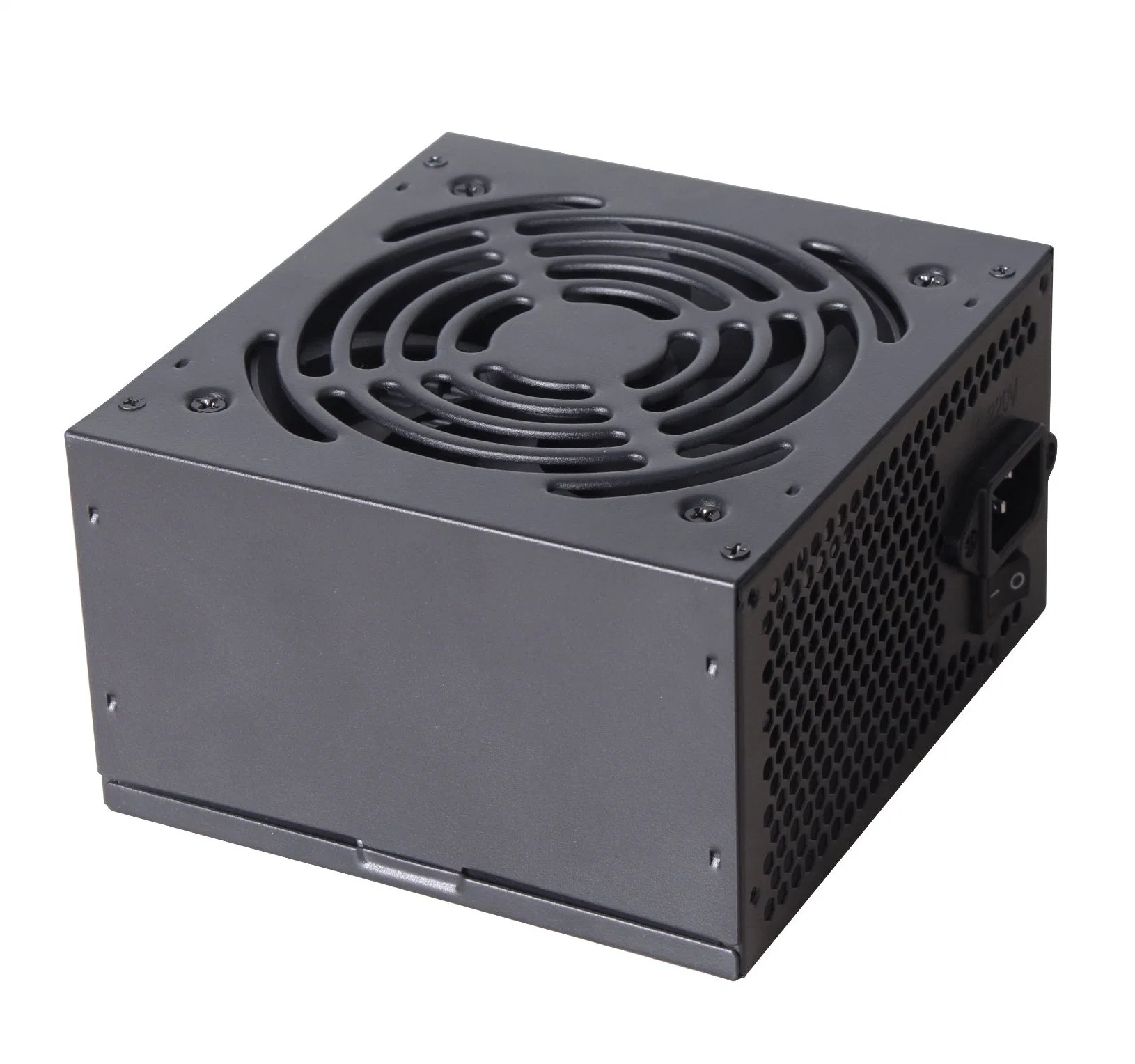 Fuente de alimentación para PC ordenador de sobremesa Fuente de alimentación ATX 400W con Revestimiento negro