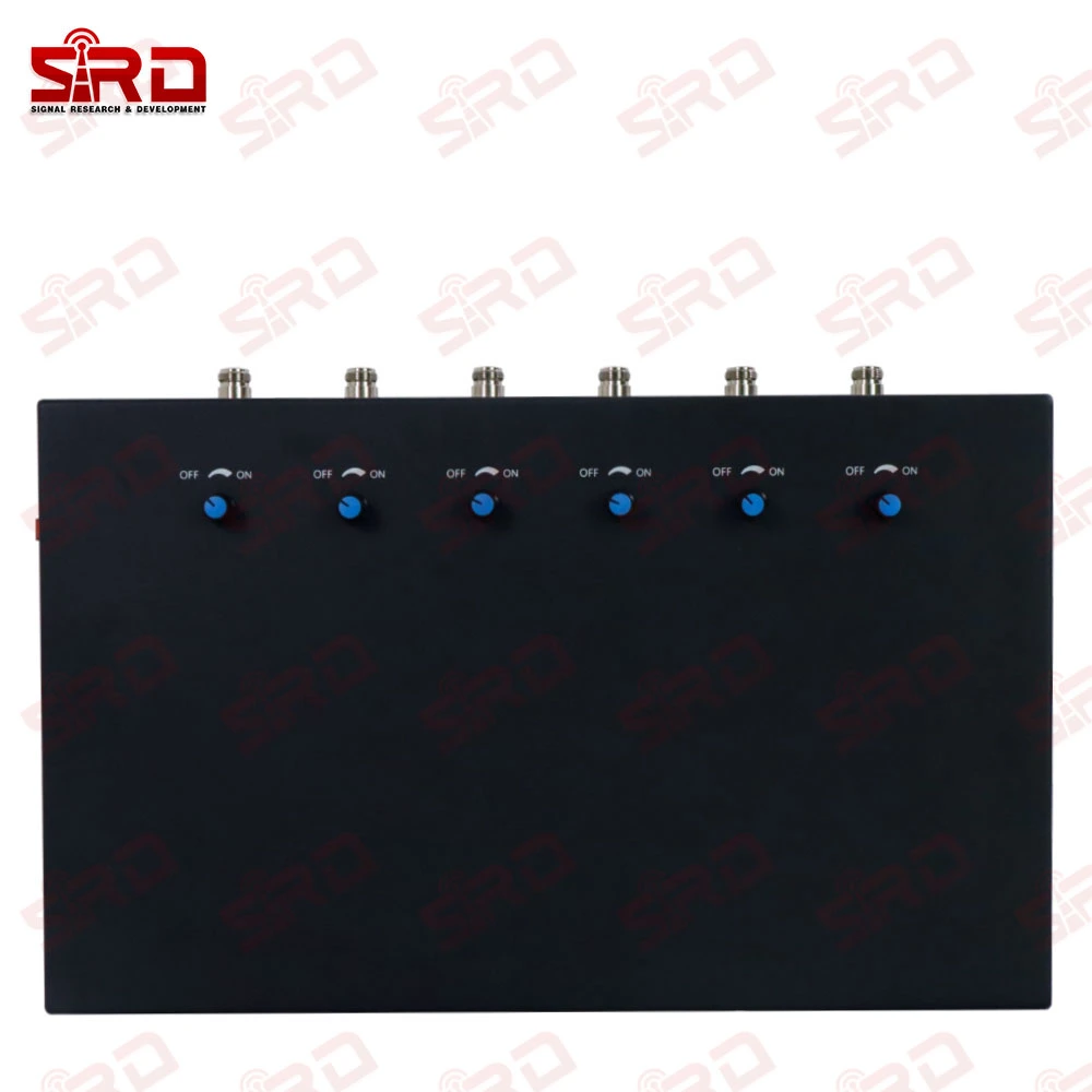 High Power Custom 6/7/8 Band Drone Signal Jammer Defense Anti Uav