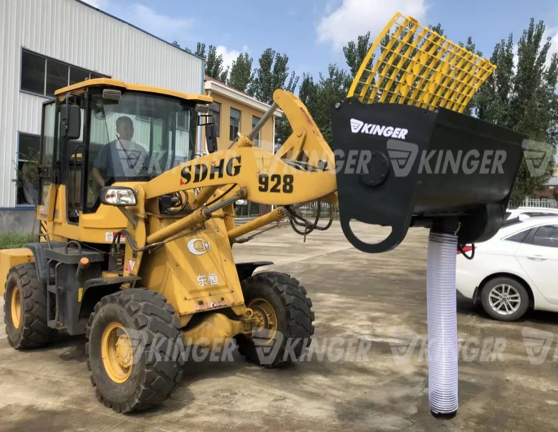 Kinger 2023 New Design Heavy Load Automatic Unloading Cement Mixer Home Use Construction Use Excavator Loader Attach