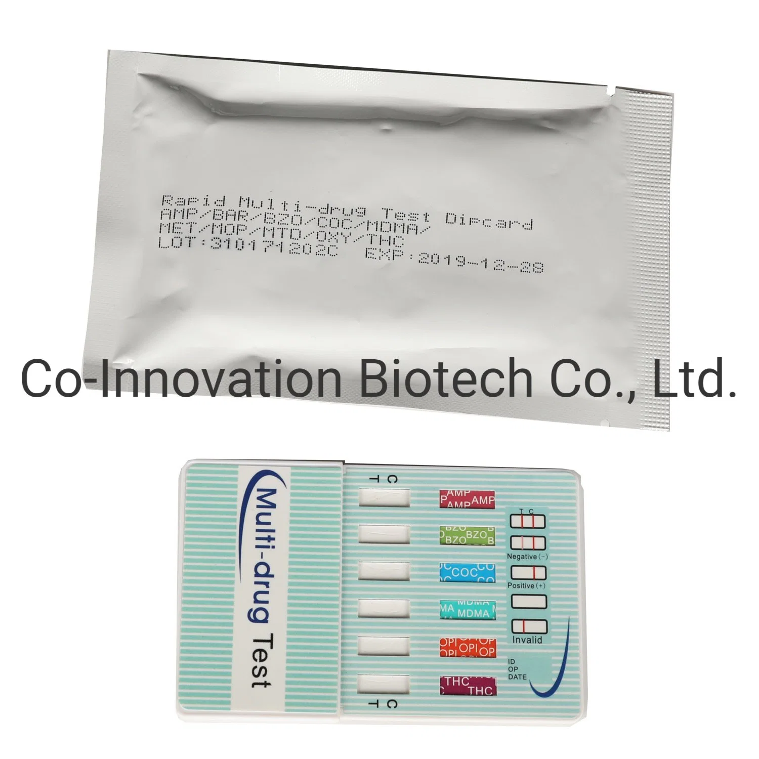 Drug Abuse Screen Test Kits by Urine Six Panel Testing DIP Cards