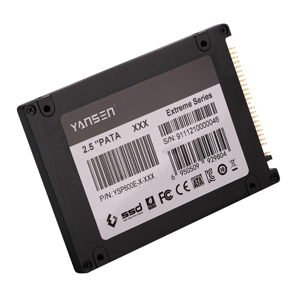 Yansen nuevo disco original de la temperatura amplia SSD de 2.5 PATA 16GB Disco duro unidad SSD para equipo industrial