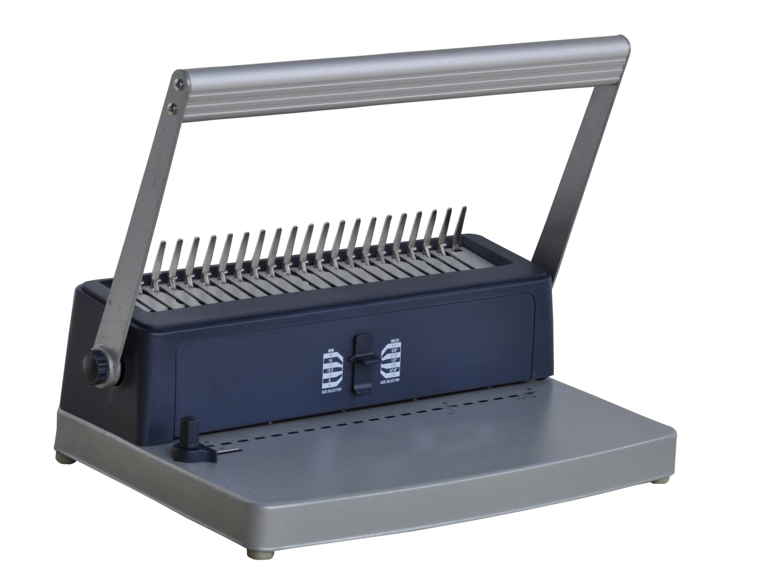 A4 Size Steel Comb 14.25mm Pitch Binding Machine for Book Bind (CB210 PLUS)