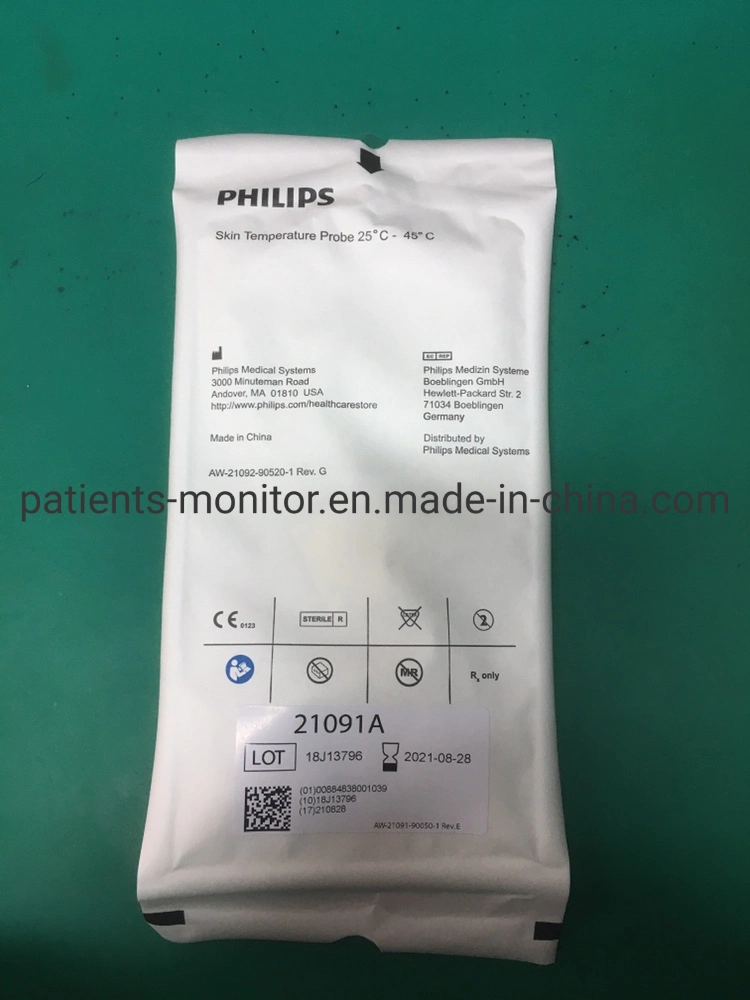 Philips 21091A Skin Surface Temperature Probe Disposable Sensor Continuous Monitoring