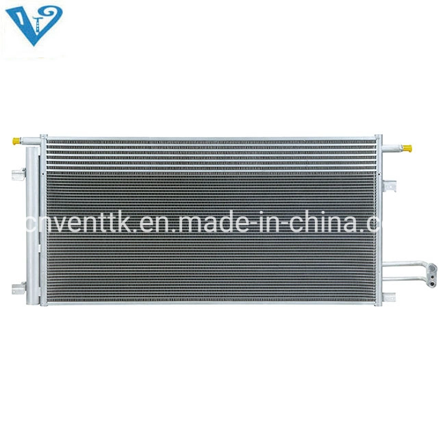 Microchannel de aluminio del intercambiador de calor el condensador para Chiller