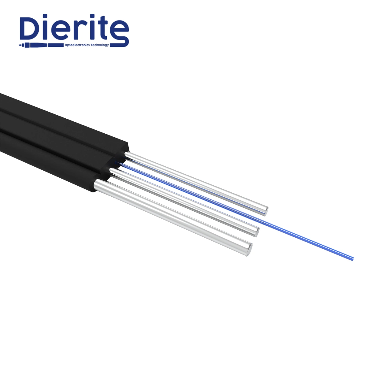 Safe and Reliable Self-Supported Drop Fiber Optic Cable (FRP or steel wire strength unit) Gjyxch/GJYXFCH for Telephone Communication