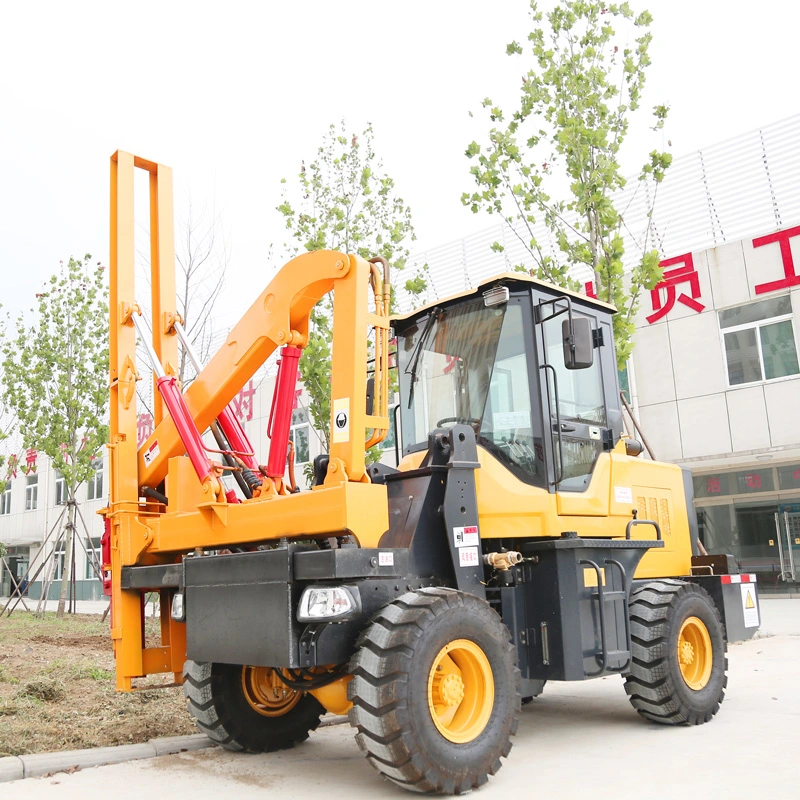 Hydraulic Mini Drop Hammer Solar Screw Pile Driver From China