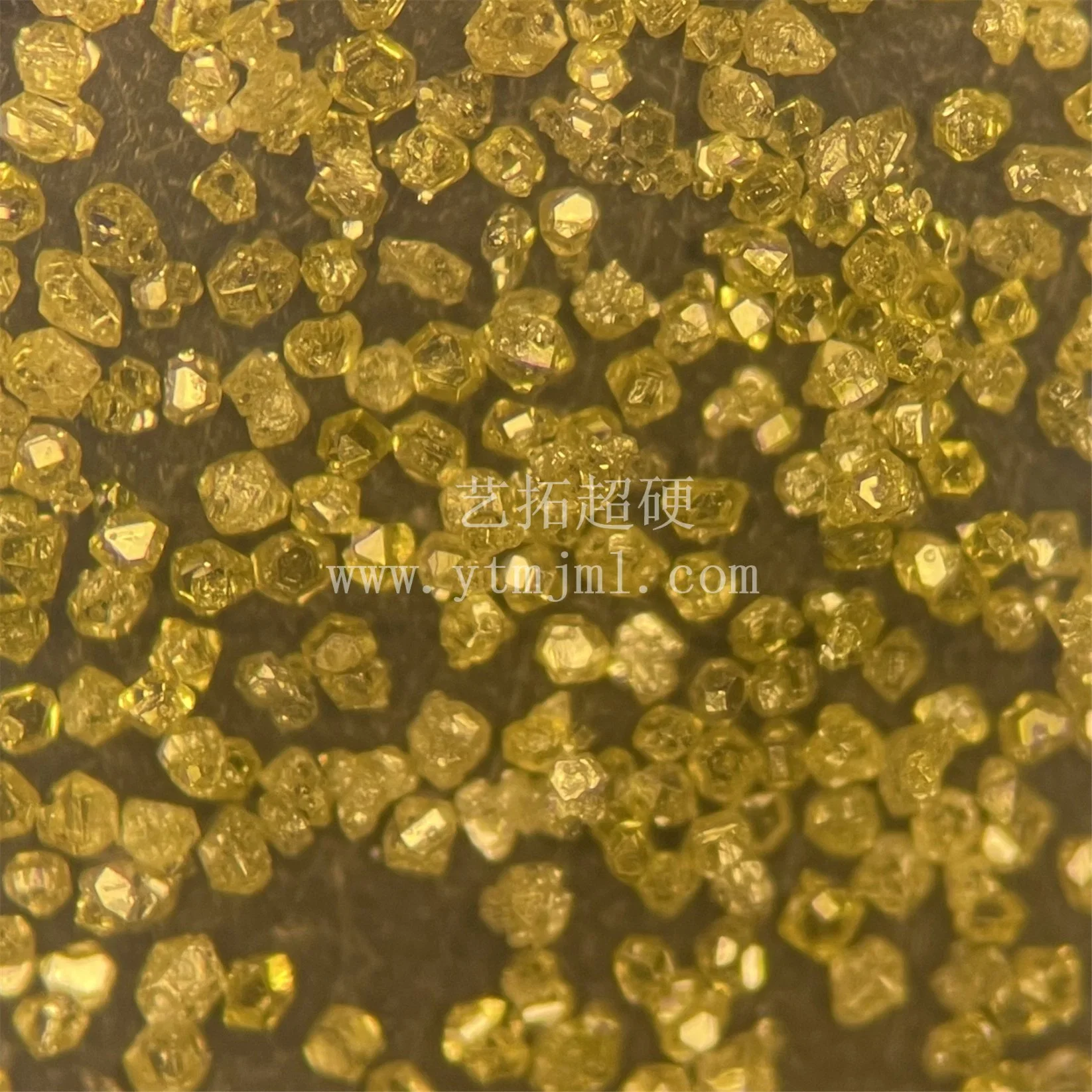 Hpht Yellow Rough Diamond Single Crystal Industrial Diamond Big Grains for Diamond Tools Ytd2110-140/170