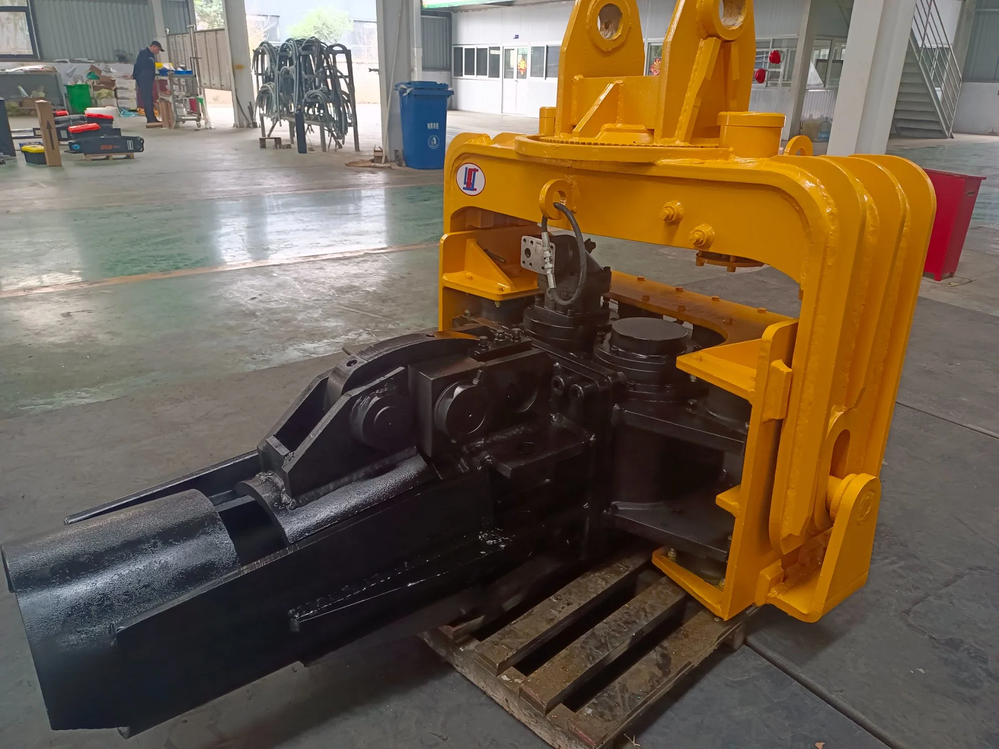 Excavator Hydraulic Vibro Pile Hammer for Steel Pipe Pile