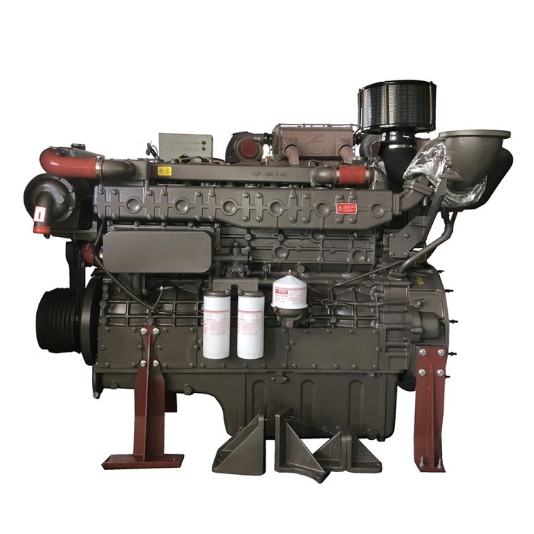 Hot Sale Brand New 4 Stroke 6 Cylinders Turbocharged Water-Cooled Afeter-Cooler Yuchai 450HP Boat Engine