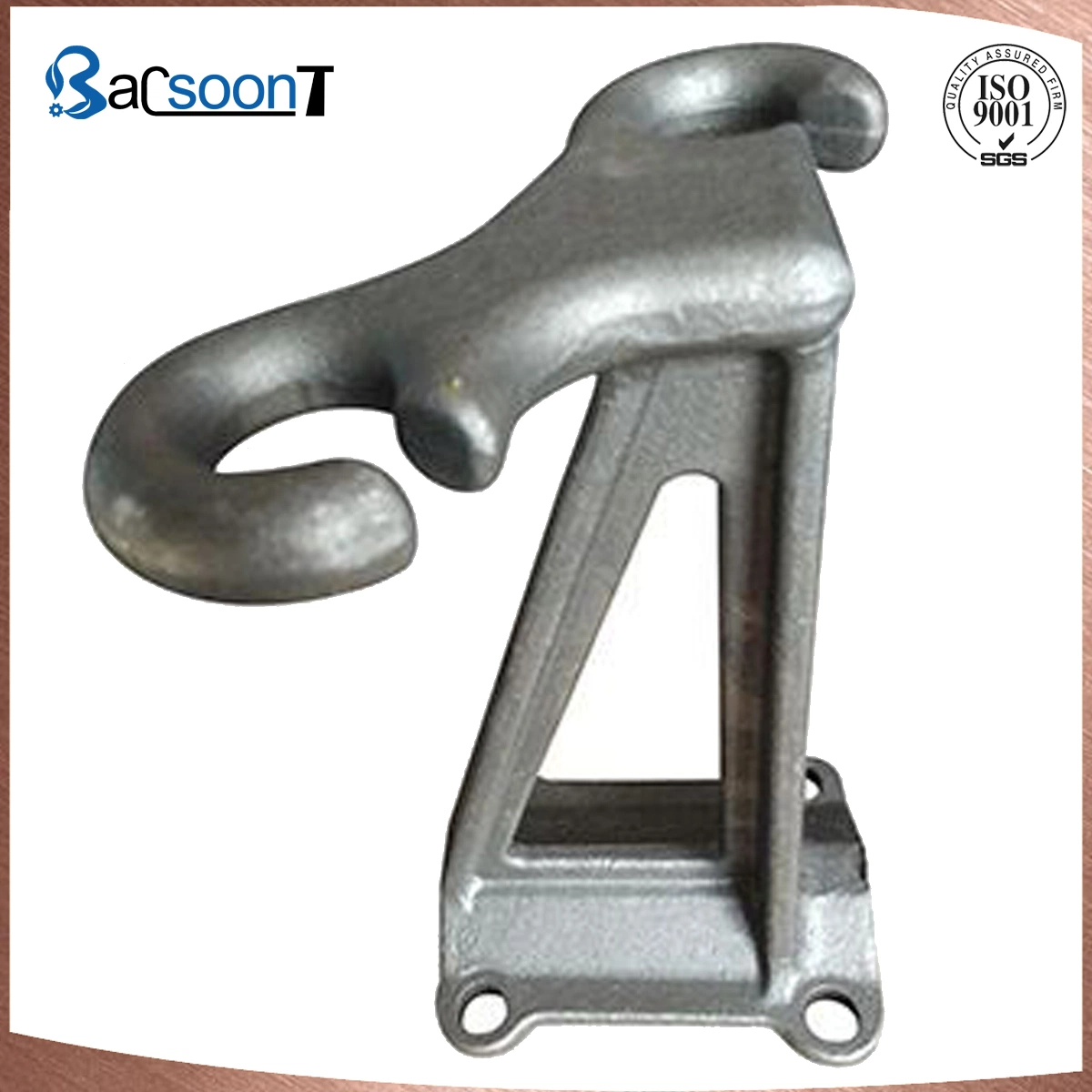 Stainless Steel/Carbon Steel/Steel Lost Wax Casting Precision Casting Steel Nut/Bracket/House/Connector/Steel Casting Part/Steel Casting for Railway