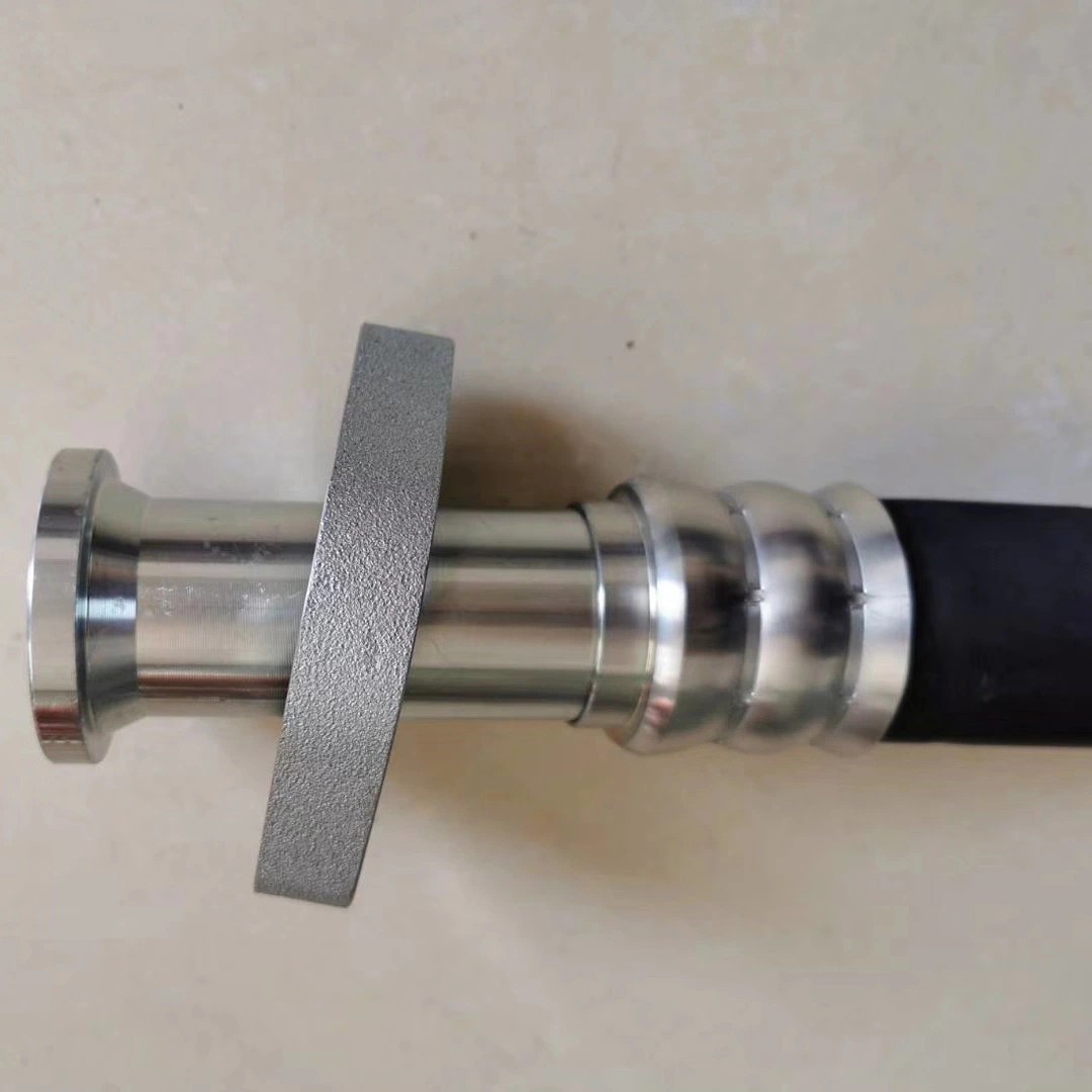 Métrica de 45 grados de acero al carbono tubo flexible hidráulico hembra BSP