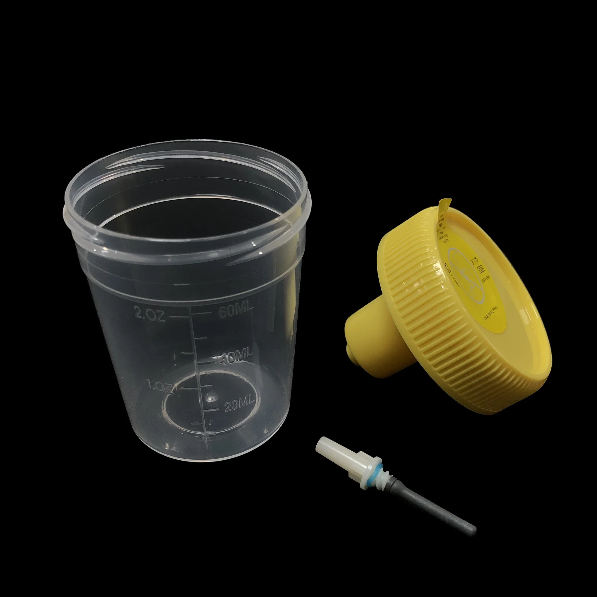Laborverbrauchsmaterialien Für Krankenhäuser Lecksichere Urintestbehälter Probenahme Vakuum Unterdruck Urinbecher