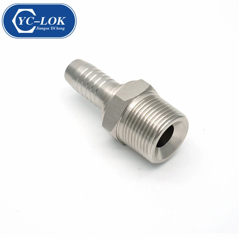 Hot Selling Jic Male 74 Degrees Cone Hydraulic Swaged Hose Fittings Joints