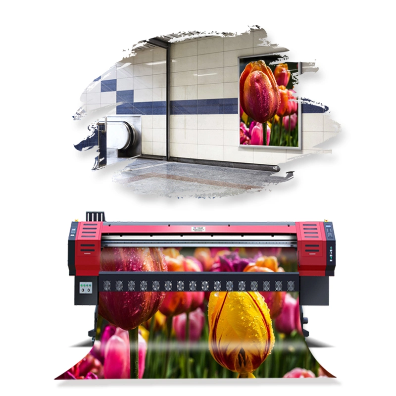 Flex Banner Impresora Solvent Printer with I3200 Printhead, 3.2m, 1440dpi
