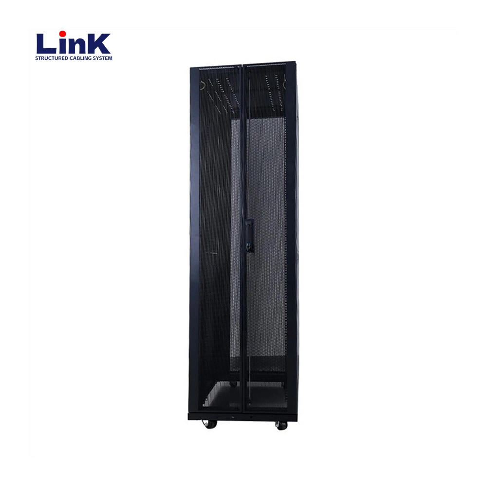 Metal Fabrication Network Server Rack Cabinet with Cable Management for Telecom Organization