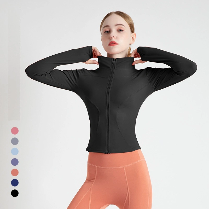 Veste de sport de yoga à manches longues et séchage rapide Hiworld Wear Usure