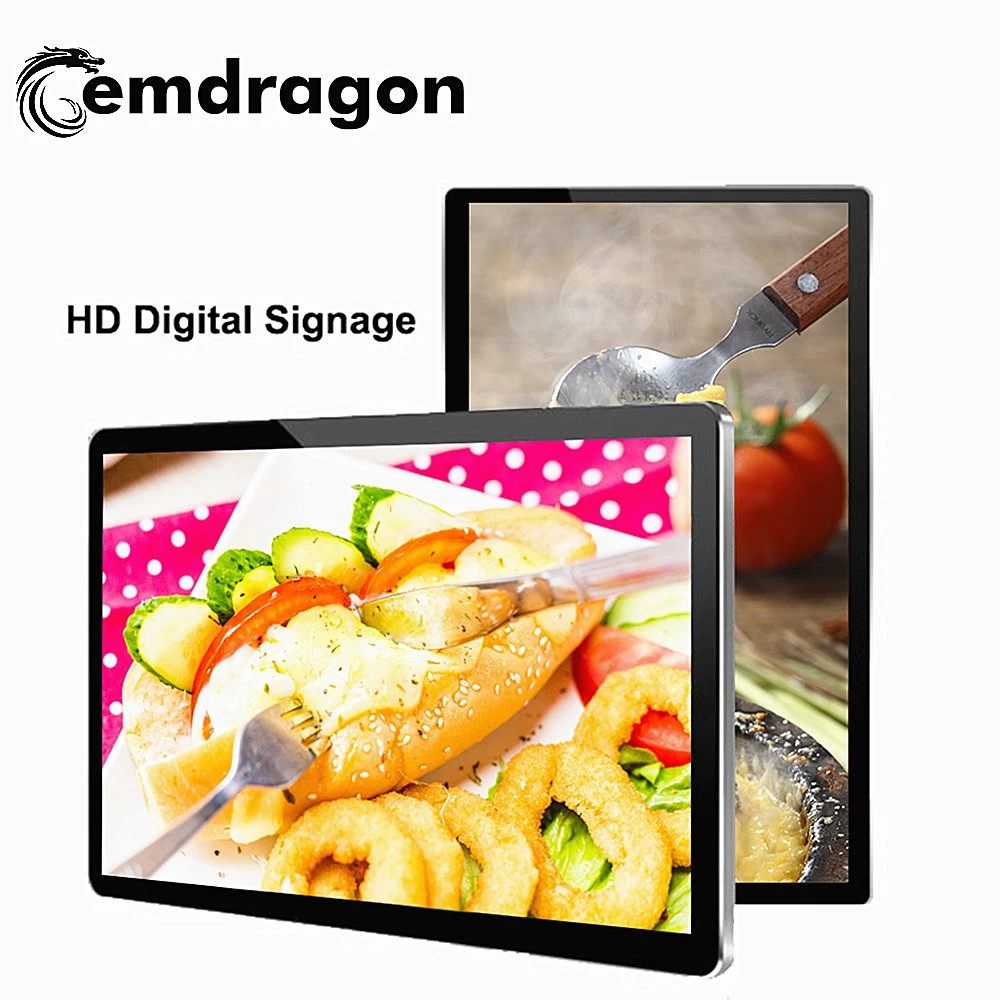 1080P 15.6 Inch Wall Mount Display Small Ad Video Player Touch Screen Advertising Player Digital Photo Frame Best Seller for Shop