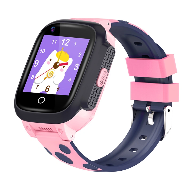 Los niños de 4G de OEM GPS Android Sos Llamada SIM Impermeable IP67 Chico Chica Smartwatch con cámara HD para niños