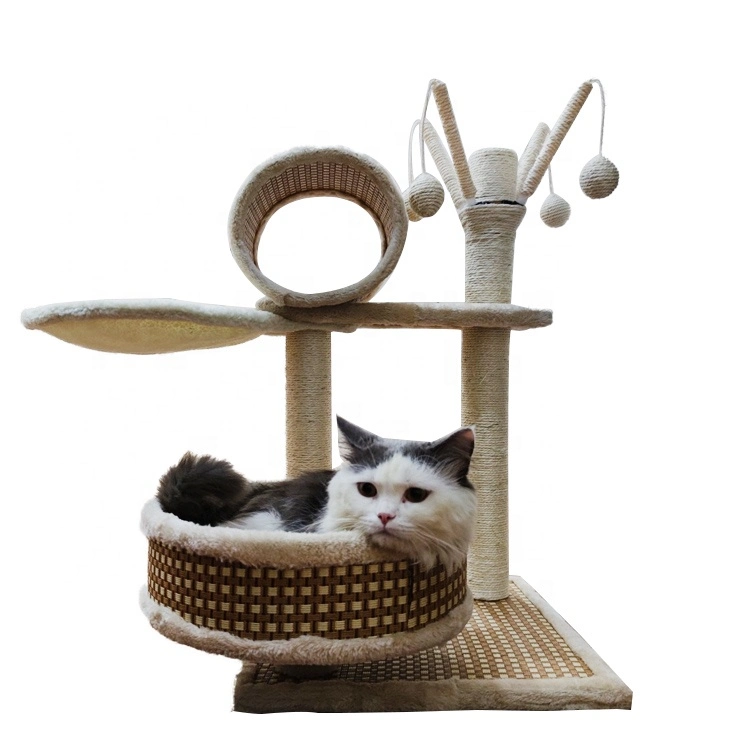 2023 Cat Tree Scratcher Ferienwohnung Möbel Bett Post Haustier Haus