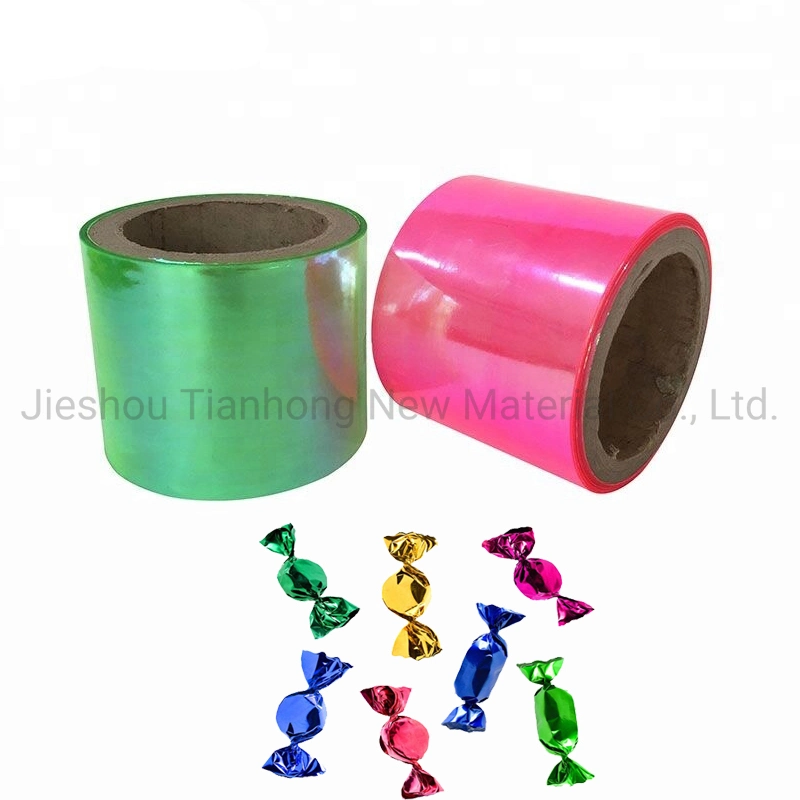 Candy Bar Wrapper Metallizing Twisted Pet Film for Candy Package